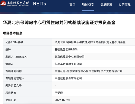 保障性租赁住房REITs试点加速落地!
